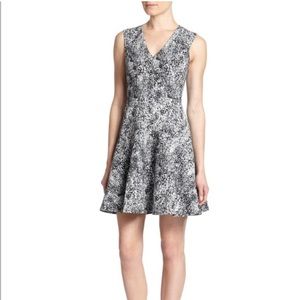 Rebecca Taylor Speckled Fit and Flare Dress size 6